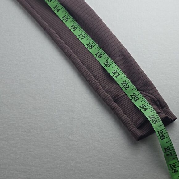 Athleta -1757 Women's Flurry Balaclava Rib Mix Solid Smoked Almond Brown Size XS - Picture 9 of 10